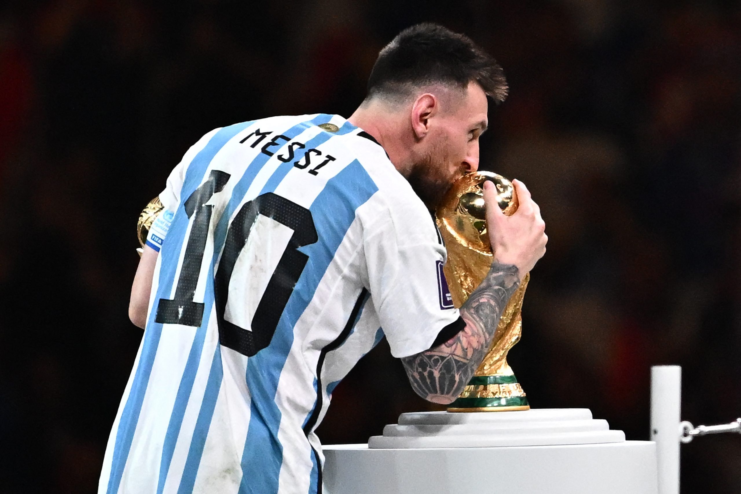 Messi con la copa